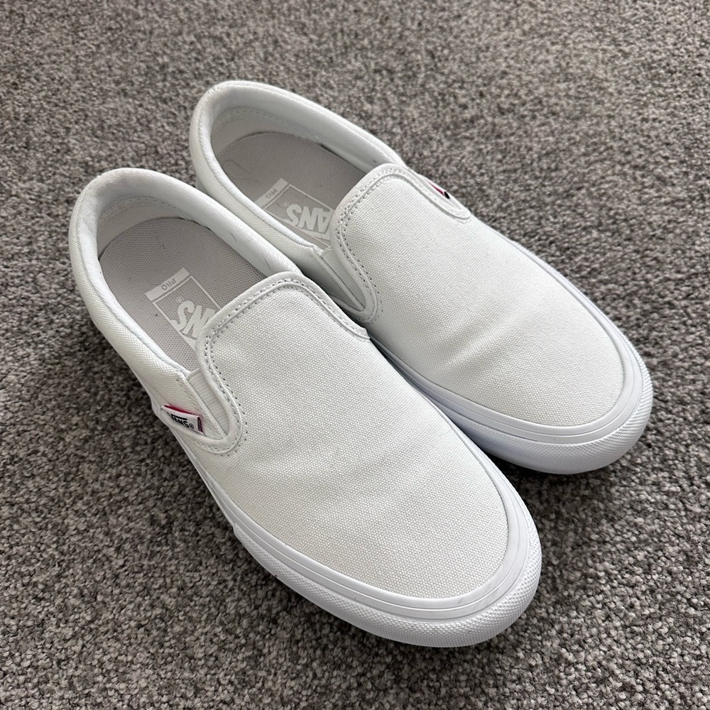 Classic White Slip on Vans
